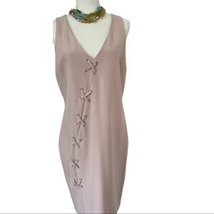 Bold Elements Pink Sepia Rose Dress